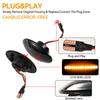 2 Stück für Ford Tourneo Transit MK6 MK7 2000-2014 für Ford KA 2003-2005 Dynamischer Seitenblinker LED-Repeater Leuchte Lampe Wasserdicht