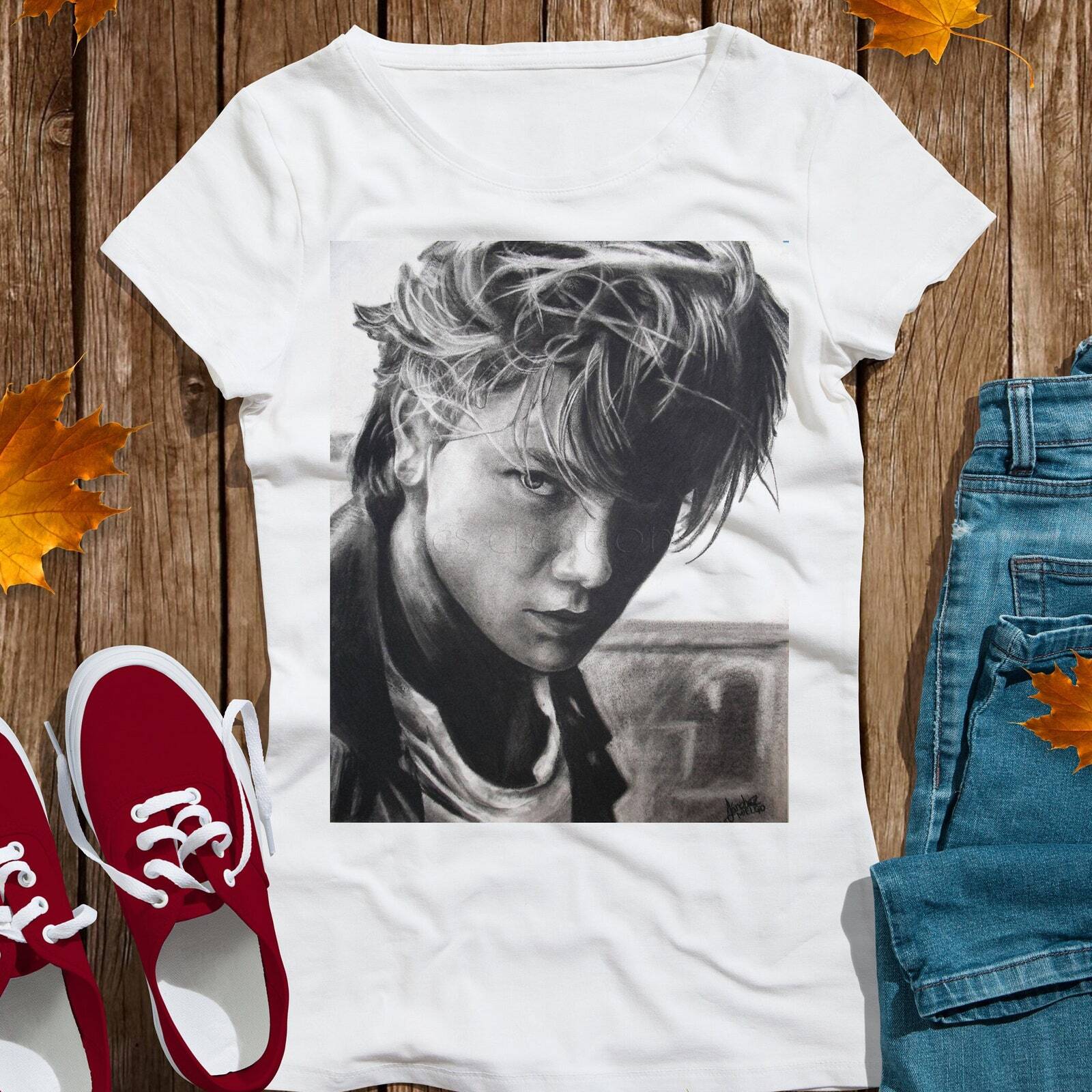 Retro River Phoenix Shirt - River Phoenix Tshirt,River Phoenix T shirt,River 41 S
