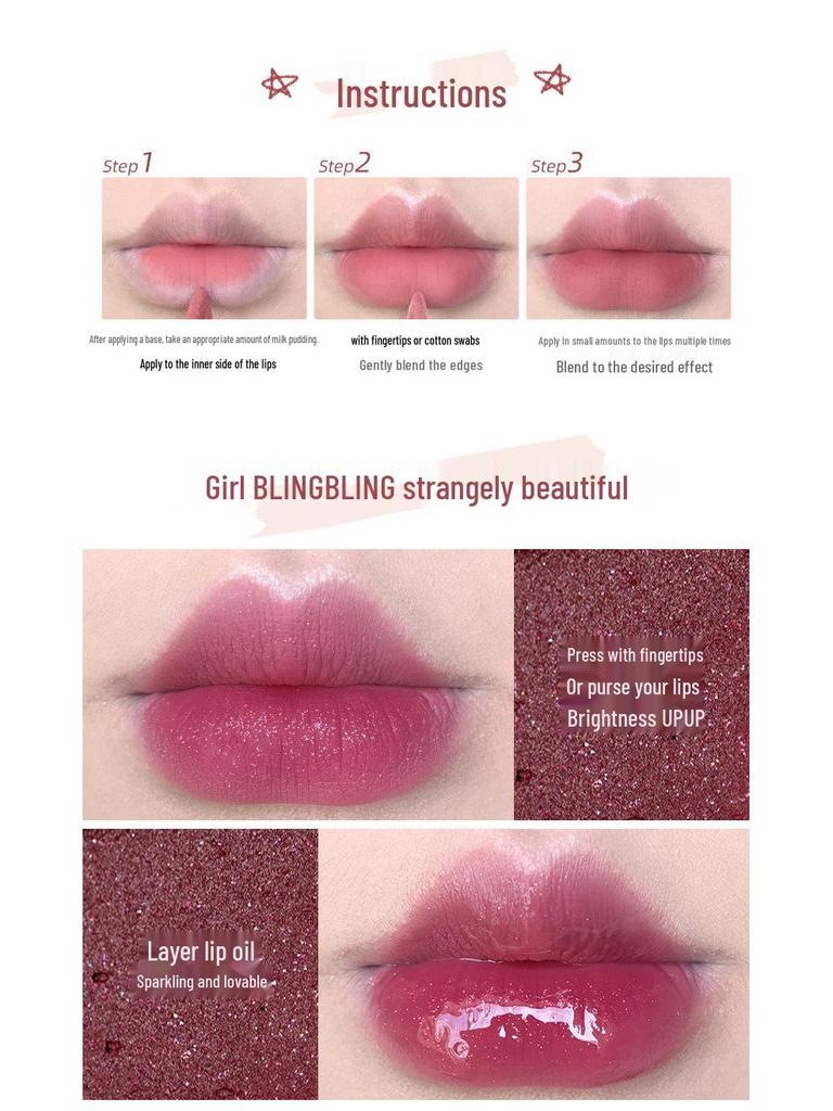 Flortte Velvet Matte Lip Cream in Kitten Milk Cake - Non-Stick Formula