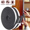 4m Foam Window Sealing Strips Windproof Sound-Proof Door Weather Stripping Dustproof Self-adhesive Tape Door Seam Sealing Strip