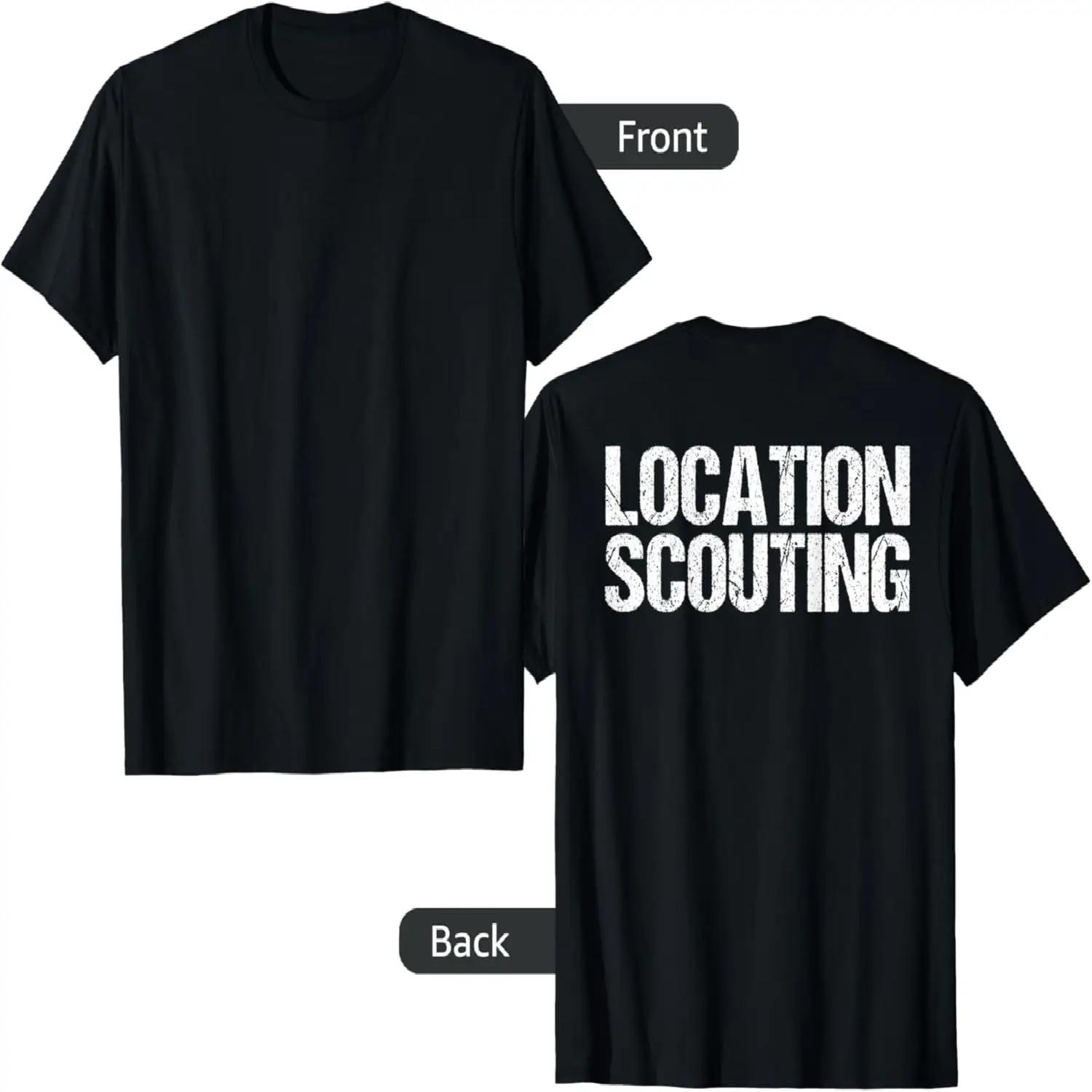 Location Scouting Shirt Film Crew Film Staff Movie Gift T-Shirt S чёрный