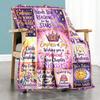 Educationthemed Home Blanket Customize Your Names Comfortable Soft Lightweight Allseason Multipurpose Blanket For Picnics Sofas Offices Beds Living