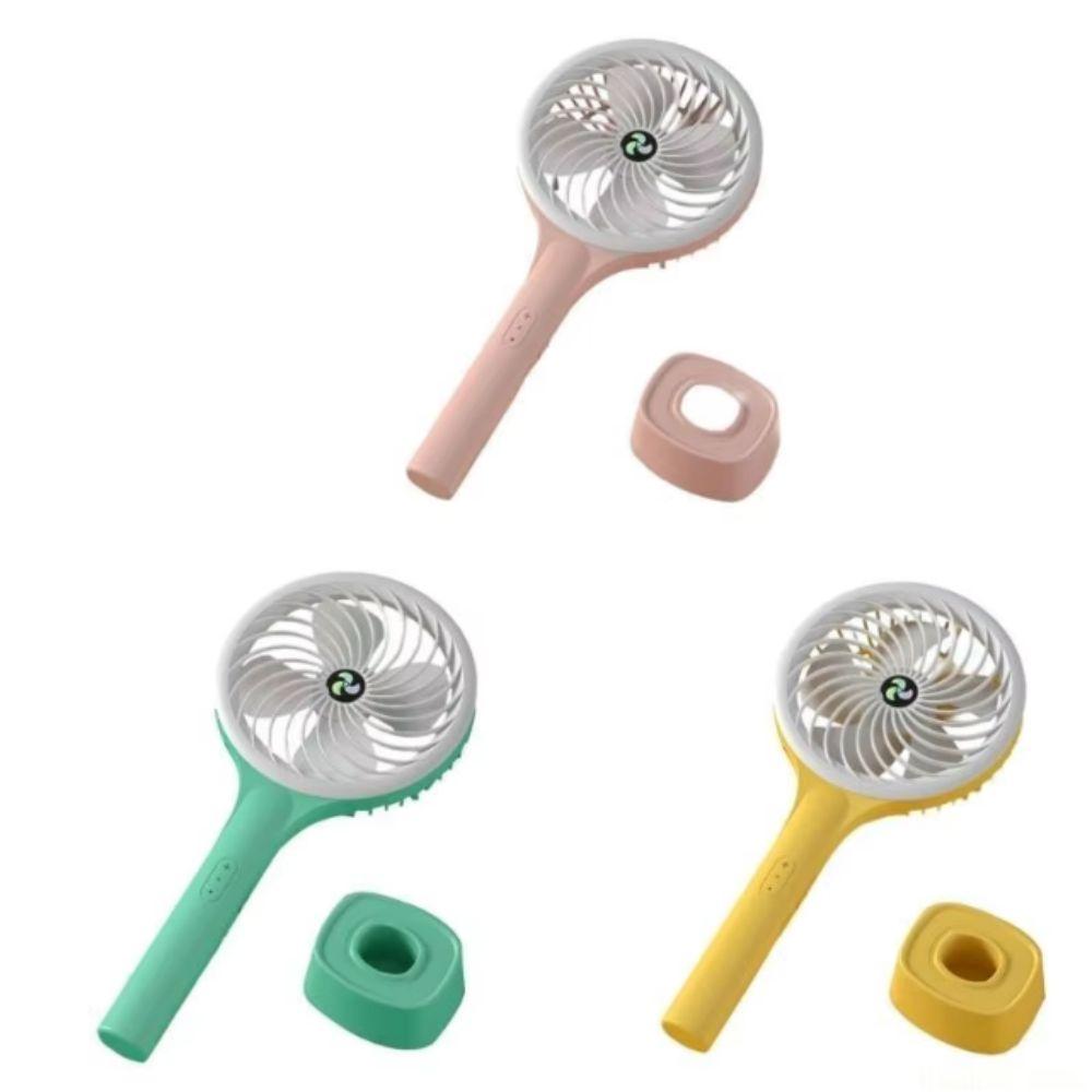 Low Noise Portable Electric Fan USB Rechargeable Mini Fan Personal Cooling Fan Desktop Use