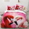 3D Printed Colorful Animals Duvet Cover Kit Polyster Pillowcase  New Wholesale Noble And Comfortable Animal Series Kit