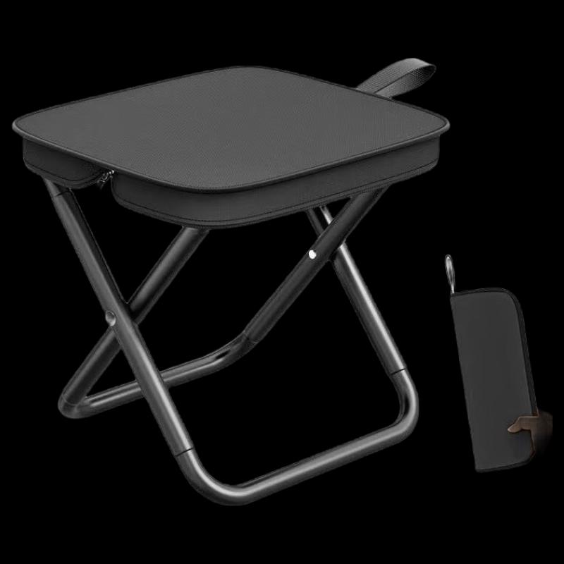 ZISIZ Outdoor Portable Folding Camping Chair & Fishing Stool