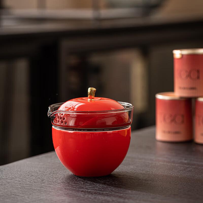 Peaceful Prosperity Chinese Porcelain Tea Gift Set