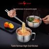 Stainless Steel Insulated Lunch Bowl with Handle