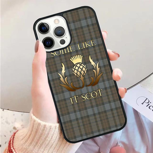 

Outlander Fraser Tartan Plaid Sassenach Phone Case Cover For iPhone 17 Air 15 16 14 Plus 11 12 13 Pro Max Apple max iPhone 15pro