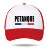 Pétanque Foam Trucker Cap French Outdoor Style Mesh Snapback Hat for Men Women Summer Sun Baseball Cap Apéro Boules Game Hat
