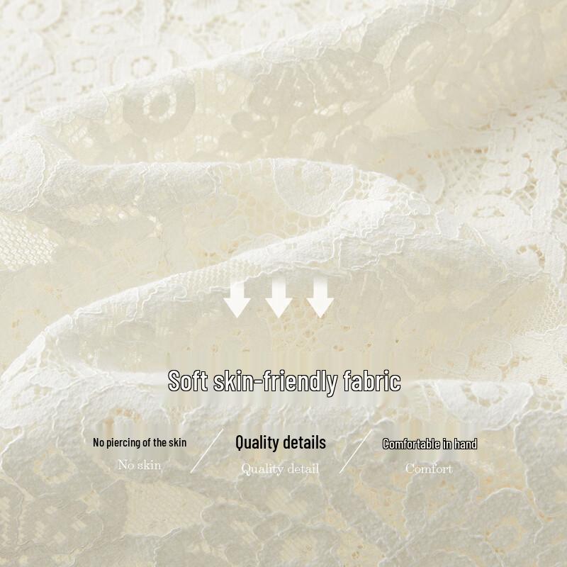 Demana Women's Classic Lace Embroidered Shirt