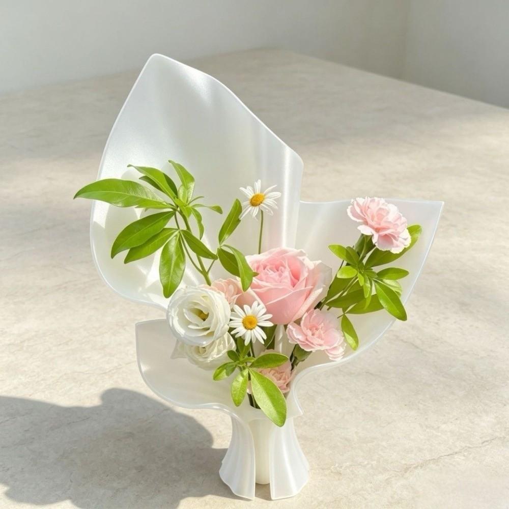 Nordic Style Flower Bouquet Vase 3D Printing Flower Display Container Desktop Ornament Table