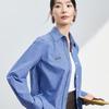 JOY SPEAKER Women's Loose Plaid Long Sleeve Shirt