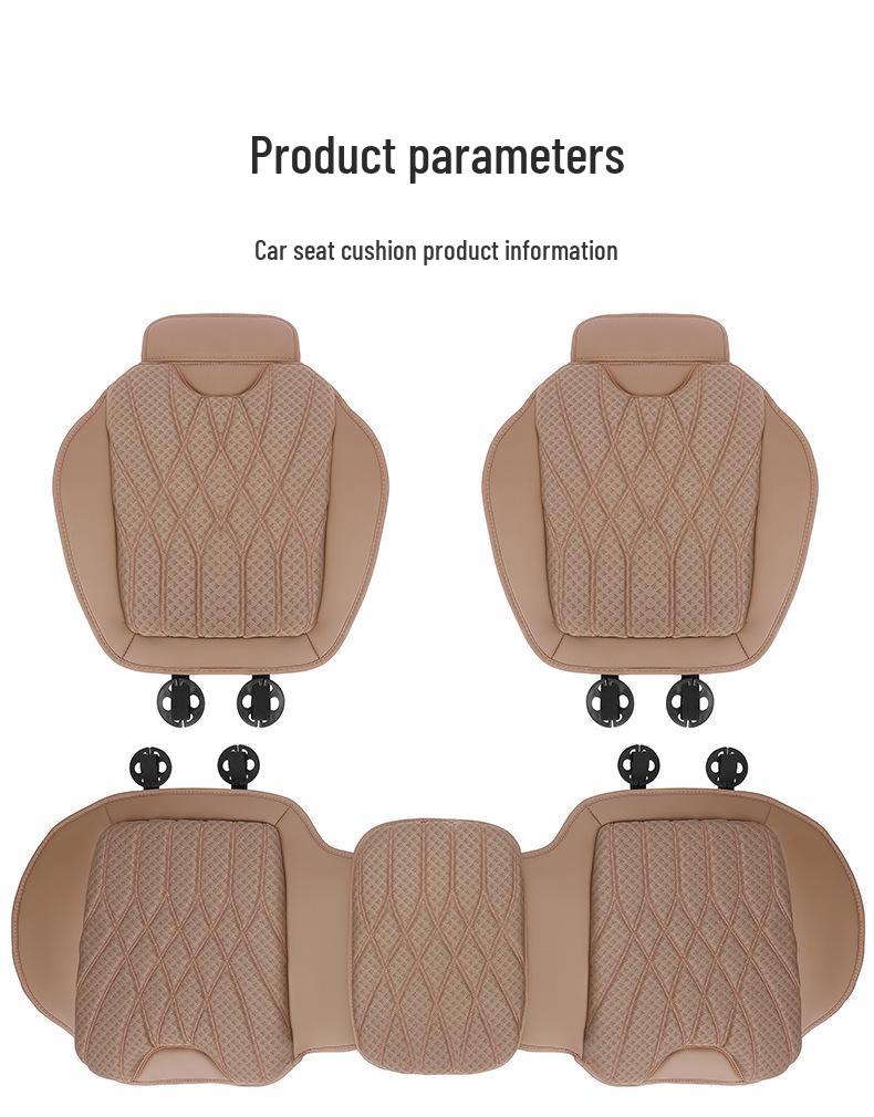 Ice Silk Breathable Seat Cushion for Toyota Crown Lu Fang - All-Season, Wear-Resistant