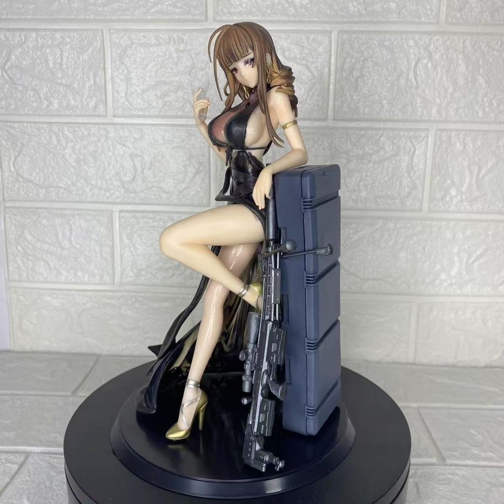 Blue Wave SailingGirlsFrontline Girl Angel anime Bat Beautiful girl Can be bookmarked  PVC Table setup Gunslinger Handmad Gifts