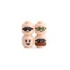 56pcs/Lot DIY Figures Head Building Blocks Accessories Laugh Cry Charming Angry Facial Expression Mini Bricks Toys Model Kids Gifts
