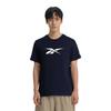 Reebok Nautical Breathable Outdoor Classic Logo Simple Sports Casual Short Sleeve T-Shirt Men Tops Deep-Blue GR8479