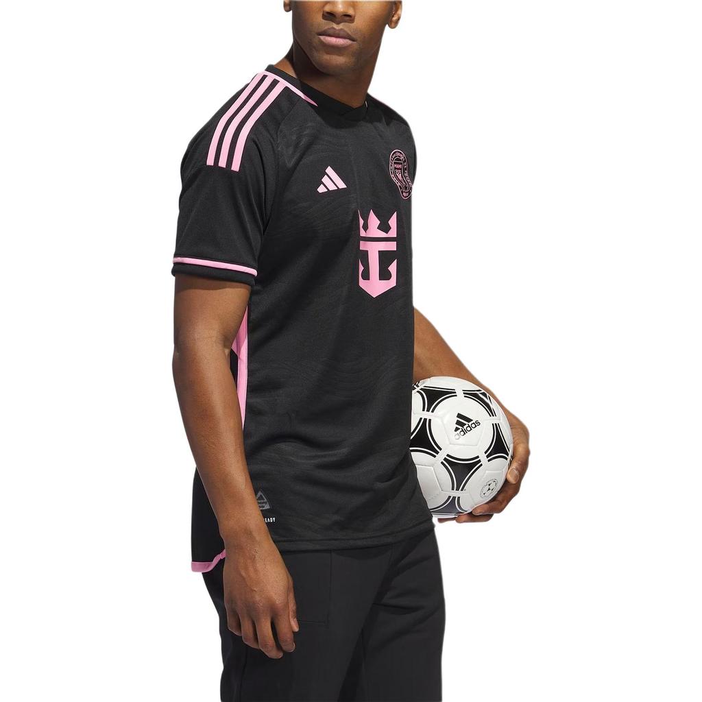 adidas Inter Miami CF 23/24 Koszulka Wyjazdowa Autentyczna Czarna Męska Streetwear JE9745