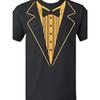 Men's Tuxedo Printed Short Sleeve T-Shirt