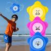 Flexible Squeeze Throwing Flying Disc Outdoor Water Toy For Family Fun Safe Silicone Material Kids Beach Activity