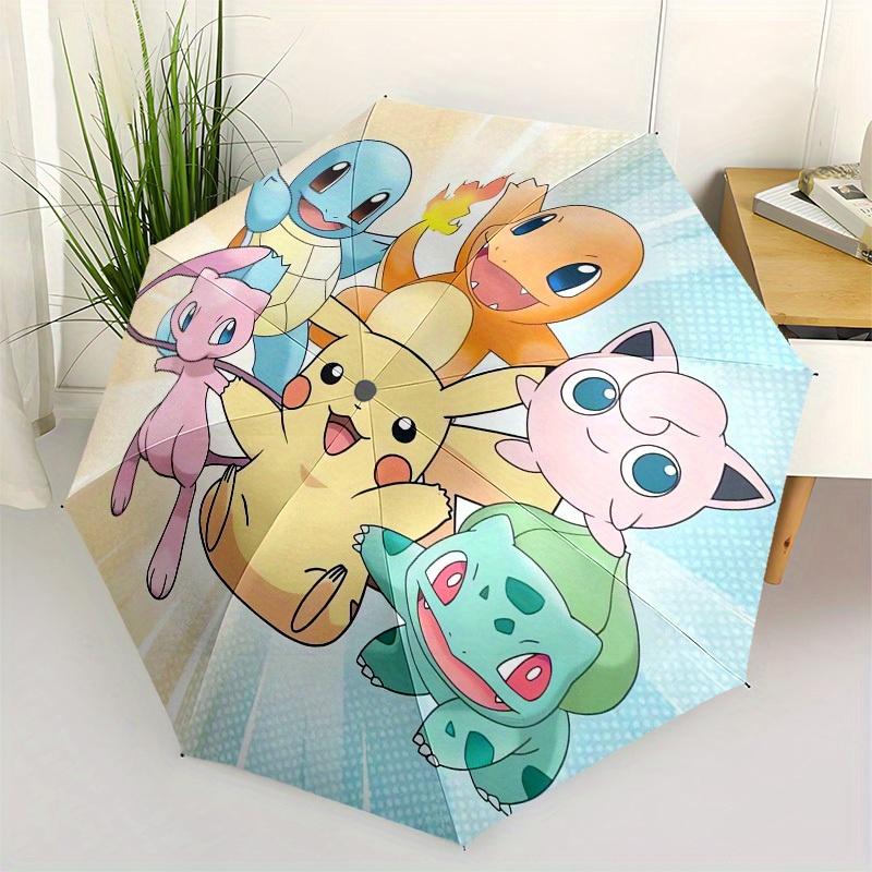 1pc Pokemon Characters Themed High-quality Umbrella,Automatic Opening and Closing Umbrella,Multi-functional Umbrella G0811247