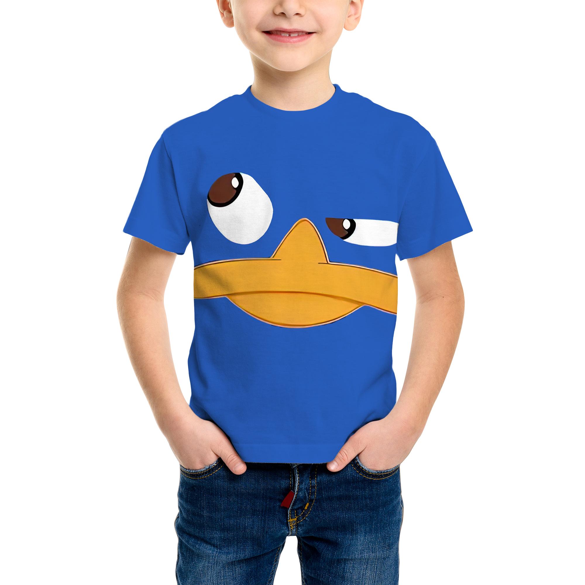 

Новая спортивная детская одежда для мальчиков, футболка с 3D-принтом, с коротким рукавом, модный повседневный топ, детская футболка 170