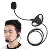 3.5mm Ear Hook Two Way Radio Earphone Bluetooth Wired Intercom Headset for V6 V4 Motorcycle