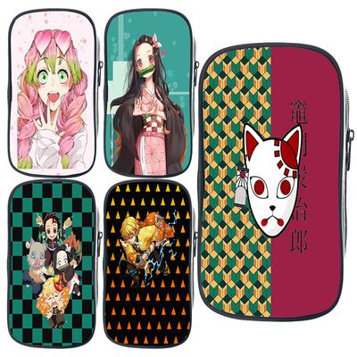 Anime Pouzdro na tužky Demon Slayer Kimetsu No Yaiba Děti Dívky Kluci Krabička na tužky Dětské Tašky na pera Studenti Školní potřeby Držák na tužky