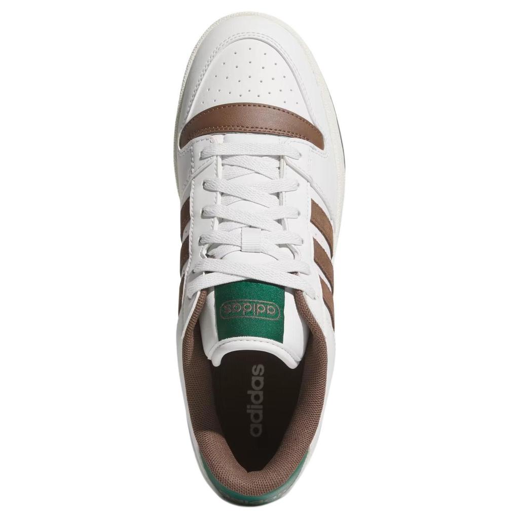 Adidas Break Start Comfortable Versatile Low-Top Skate Shoes Unisex Sneakers White JQ5302