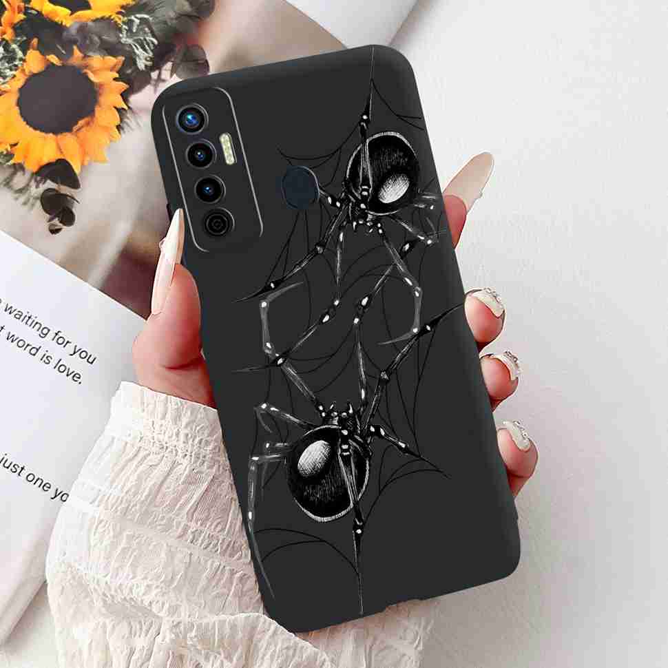 Cute Cat Cover For Tecno Camon 17 Case CG6 CG6j Silicone Soft Protection Shell For Tecno Camon 17 Camon17 Back Cover Casing 6.6"