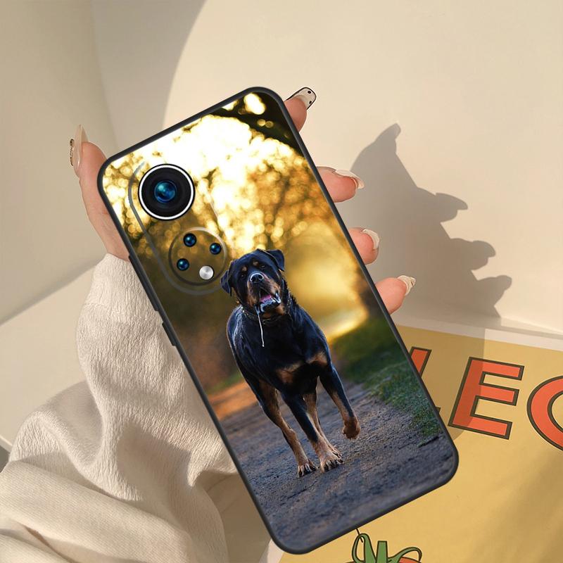 Rottweiler Dog Case For Honor Magic 8 7 6 5 Pro Cover For Honor X9c X9b X9a X8a X8b 50 70 90 200 400 Lite