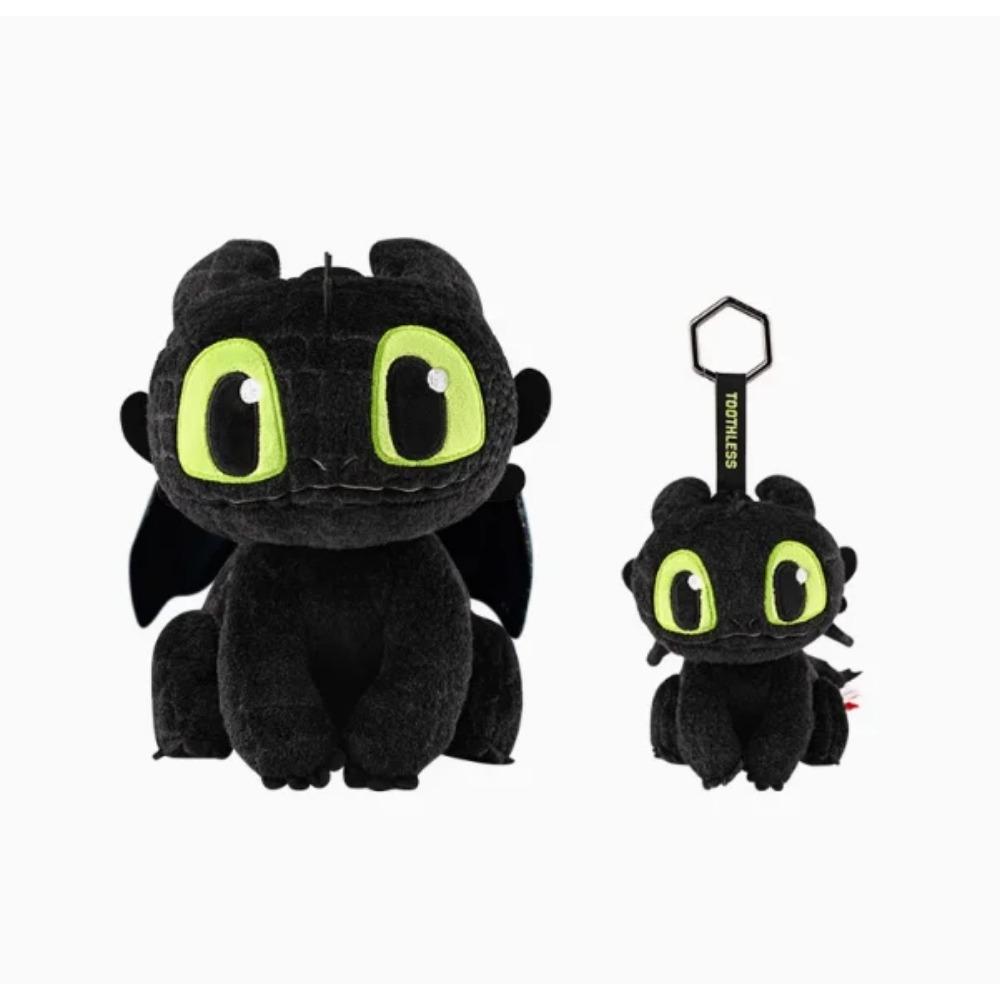 Universal Studios Genuine Potdemiel Toothless Dragon Tamer Master Shoulder Pendant Plush Doll Photo Animation Peripheral Gifts
