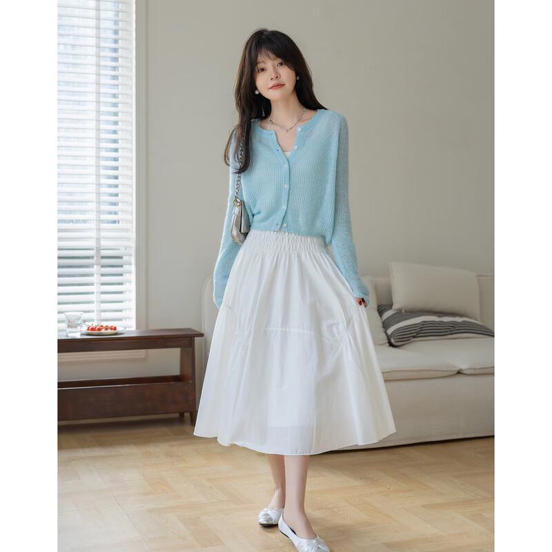 Women's Chic Sheer Detail Knit Top