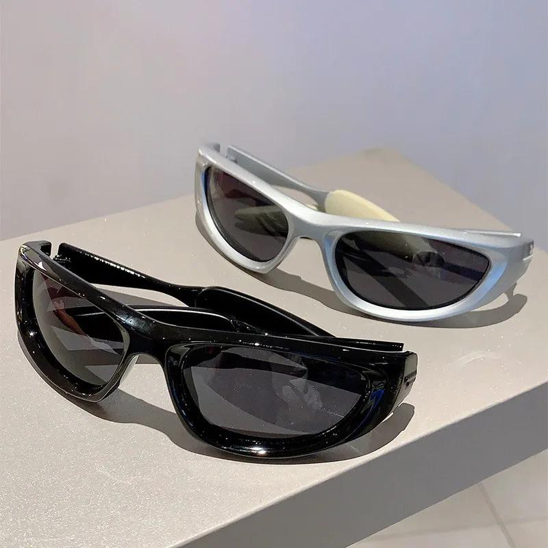 Luxury Brand Designer  Sunglasses Women For Men Trend Sun Glasses Vintage Punk Mirror Shades Sport Riding Goggle Uv400