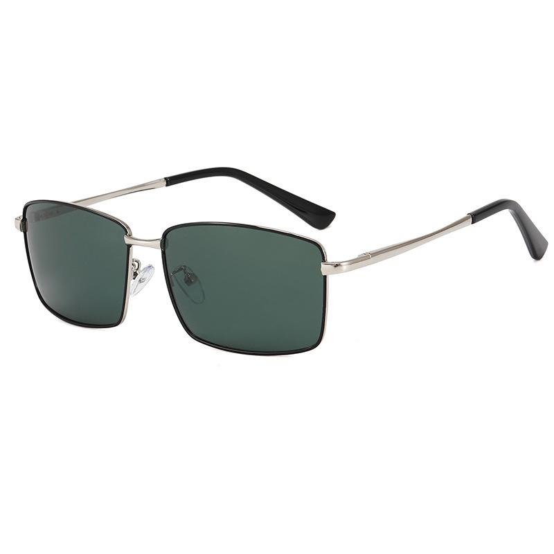 Sunglasses Retro Square Sunglasses Men'S Polarized Sunglasses Driving Glasses 9750