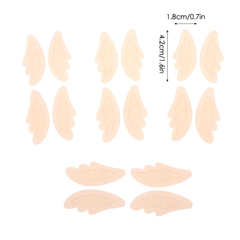 4/12/20 Patches Elf Ear Support Stickers Invisible Ear Corrector Earlobe Support Patches Elf Ear Makeup V-Face Stickers Easy Use