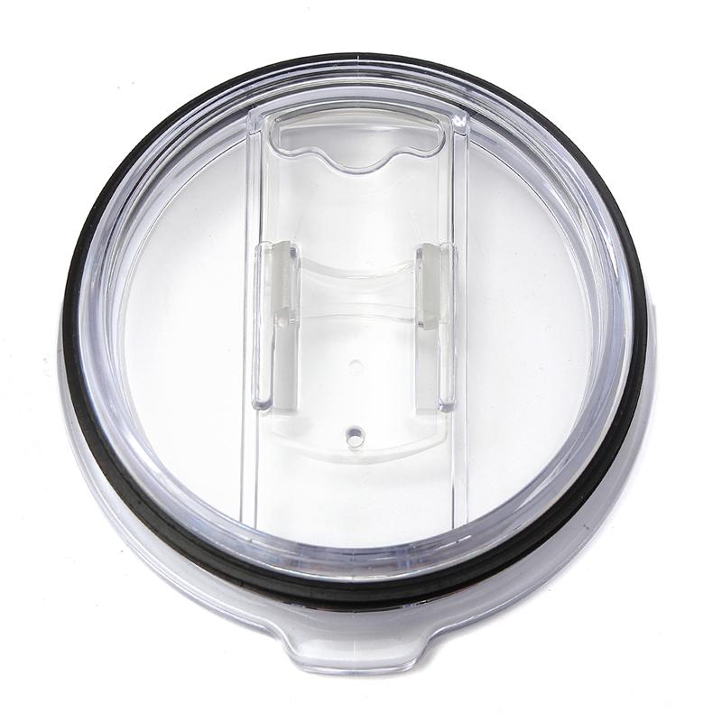 Newest Food Grade PP 20/30 Ounce Splash Spill Proof Clear Mugs Cups Lid Replacement Fit Vacuum Lid For YETI Rambler Tumbler Cup