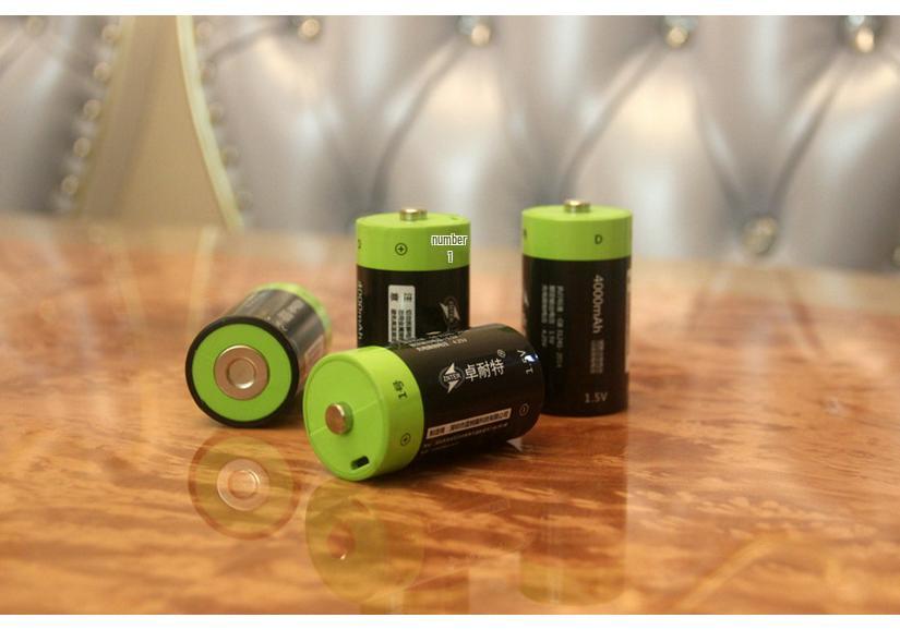 1.5V 4000mAh No. 1 Rechargeable Lithium Battery Pack for Gas Stoves and Water Heaters
