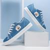 Herbst Neue Canvas Schuhe Damen Kleine Weiße Schuhe Studenten Flache Sohle Sportliche Board Schuhe Mode Vielseitig Weiche Sohle Große Größe Damen Einzelne Schuhe