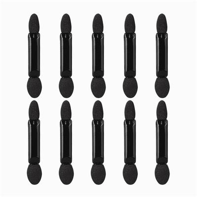 10pcs One Time Double-Head Sponge Eye Shadow Eyeliner Brush Applicator Beauty Makeup Toolsol