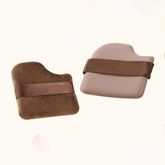 6Pcs/Set Powder Puff with Strap Reusable Soft Multi-purpose Foundations Cream Blush Application Loose Setting Powder Puff Women Makeup Puff Tools