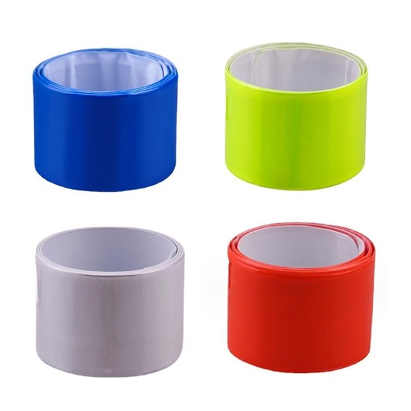 Cycling Reflective Tape For Wrist Arm Ankle Leg Safety Strips Warning Wristband Outdoor Running Fishing Fluorescent Band