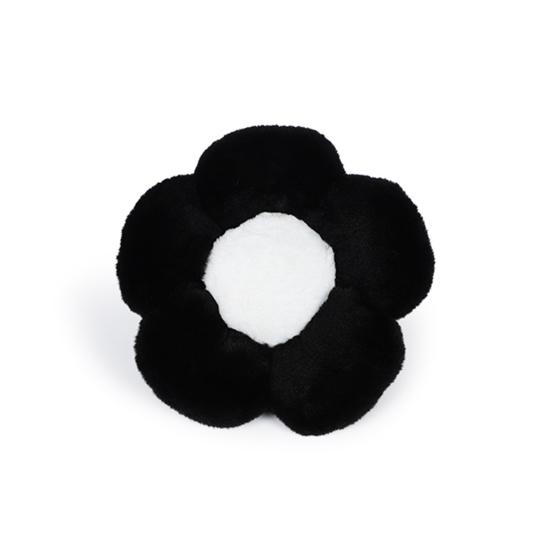 

Подушка для подголовника автомобиля, мягкая и стильная черно-белая подушка для поддержки шеи с цветком для комфорта чёрный