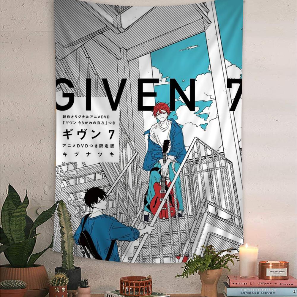 Anime Given Colorful Tapestry Wall Hanging Bohemian Wall Tapestries Mandala Wall Art Decor