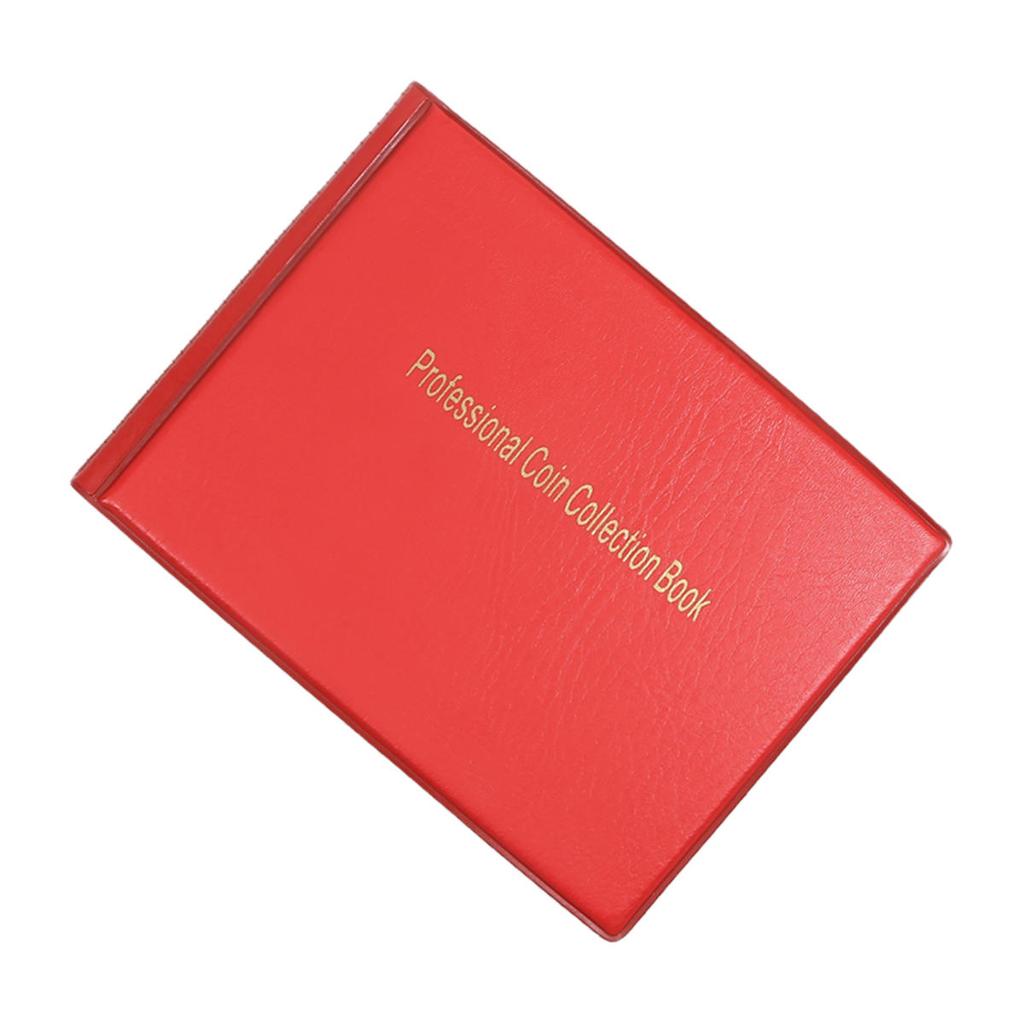 240 Grids Medium-sized Coins Album Professional Coin Collection Book PVC Money Organizer Storage Bags Household Album