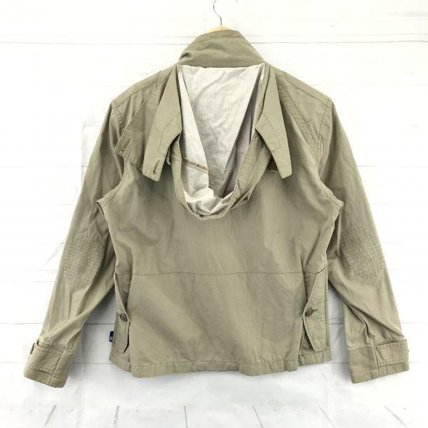 R.Newbold Hooded Cotton Blouson Outer Men M Beige(USED)