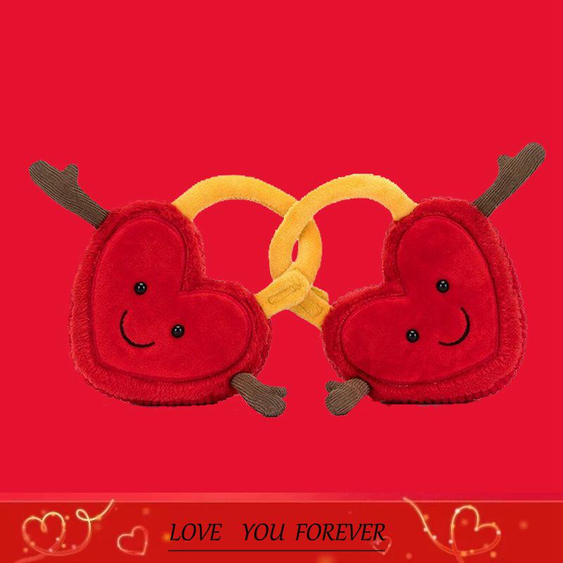 

Valentine s Day Love Lock Couple Plush Toy 22cm (0.05kg)