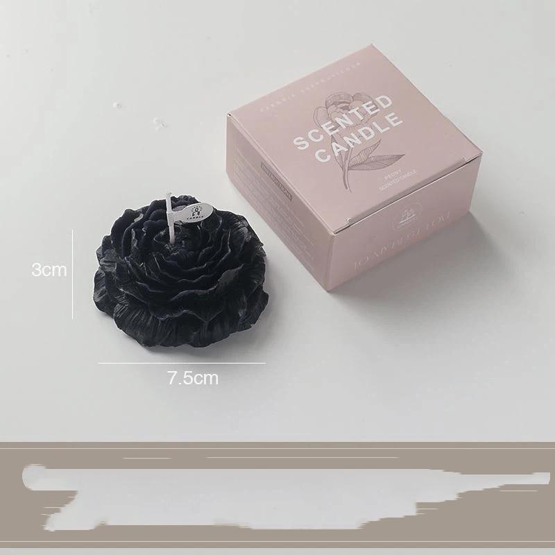 Handcrafted Peony-Scented Scented Candle—Romantic Gift Set for Birthdays