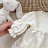 Sweet Baby Girl Princess Bow Romper