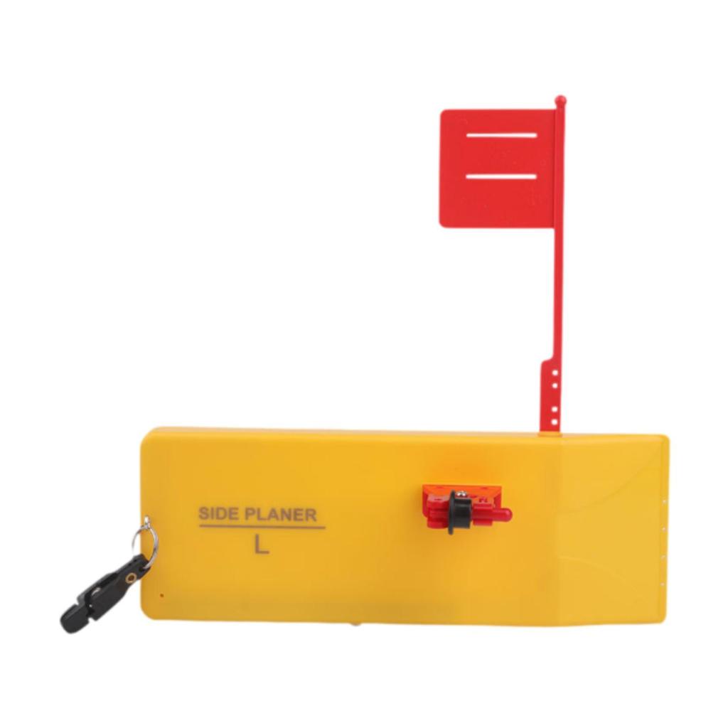 Fishing Planer Board Medium W/ Spring Flag System Heavy Duty Fishing Tackle for Inshore Offshore River Trolling Boat Fishing