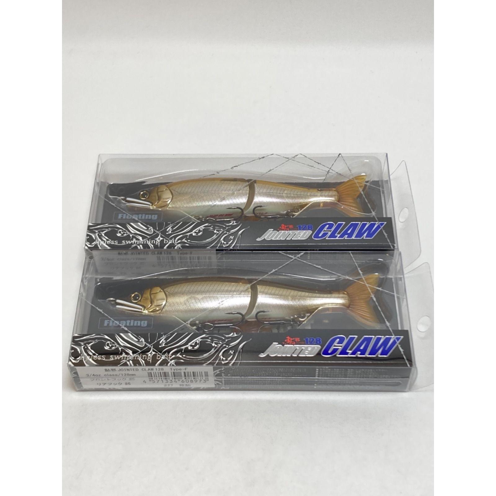 Used GAN CRAFT JOINTED CLAW Jointed Claw 128 Young Ayu Lure Set of 2